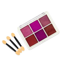 Zrkadlový prášok na nechty – sada 6 farieb a aplikátormi č.6