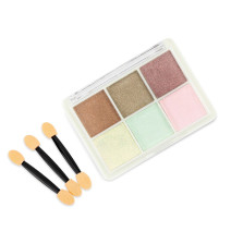 Zrkadlový prášok na nechty – sada 6 farieb a aplikátormi č.5