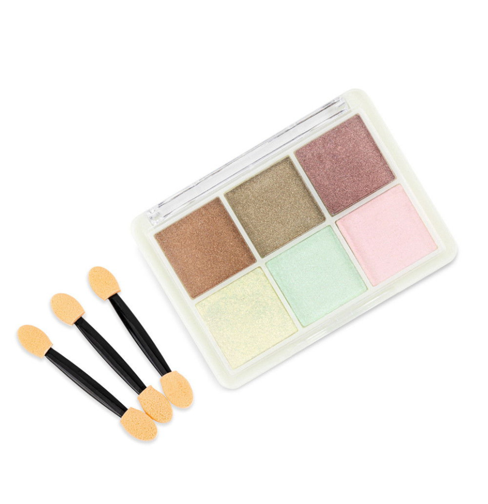 Zrkadlový prášok na nechty – sada 6 farieb a aplikátormi č.5