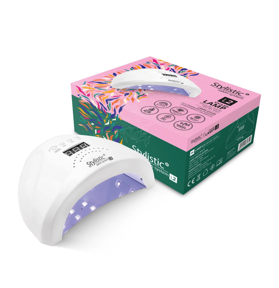 Claresa Stylistic L2 UV/LED lampa na nechty 48W biela
