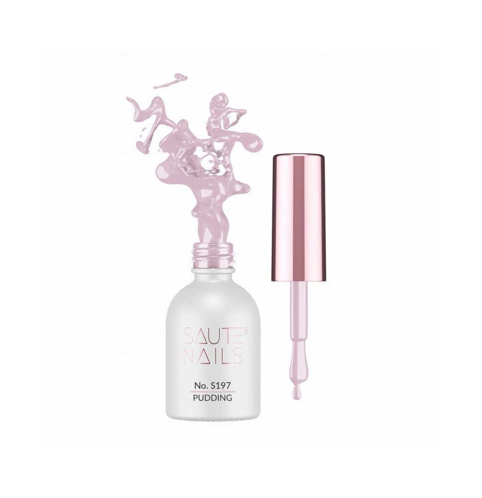Gél lak na nechty Saute Nails S197 Pudding 8ml