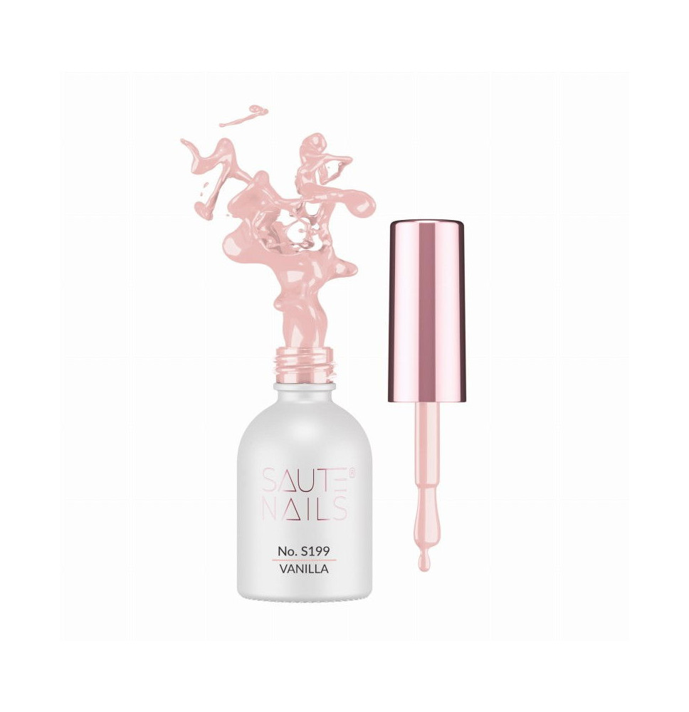Gél lak na nechty Saute Nails S199 Vanilla 8ml