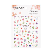 Samolepiace Nálepky na Nechty – Kvety CA-422
