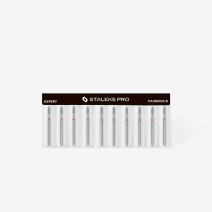 Staleks Diamantový brúsny nadstavec flame red - FA10R021/8