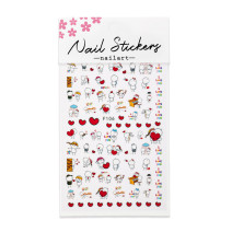 Samolepiace Valentínske Nálepky na Nechty F106