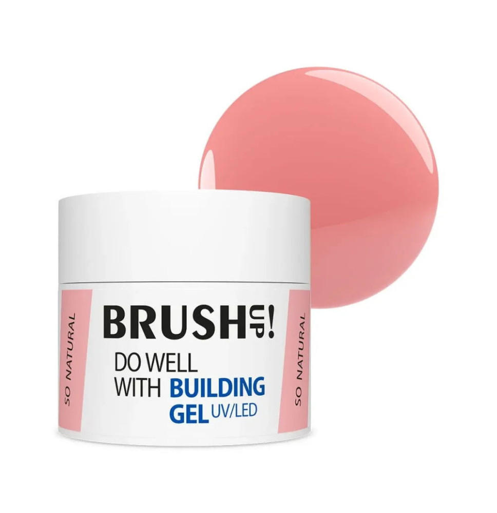 BRUSHUP! stavebný gél Do Well with Building Gel So Natural 12g