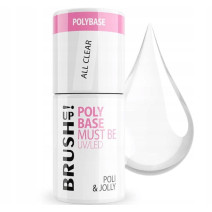 BrushUp! Poli&Jolly Clear Hybridná báza na nechty 5g
