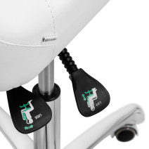 Podologická stolička Giovanni 1005 biela