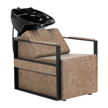 Kadernícka umývacia jednotka Modena Black Antique