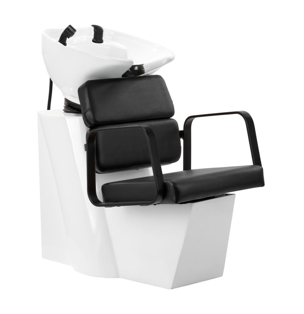 Čierna jednotka na umývanie vlasov Gabbiano Porto-BM