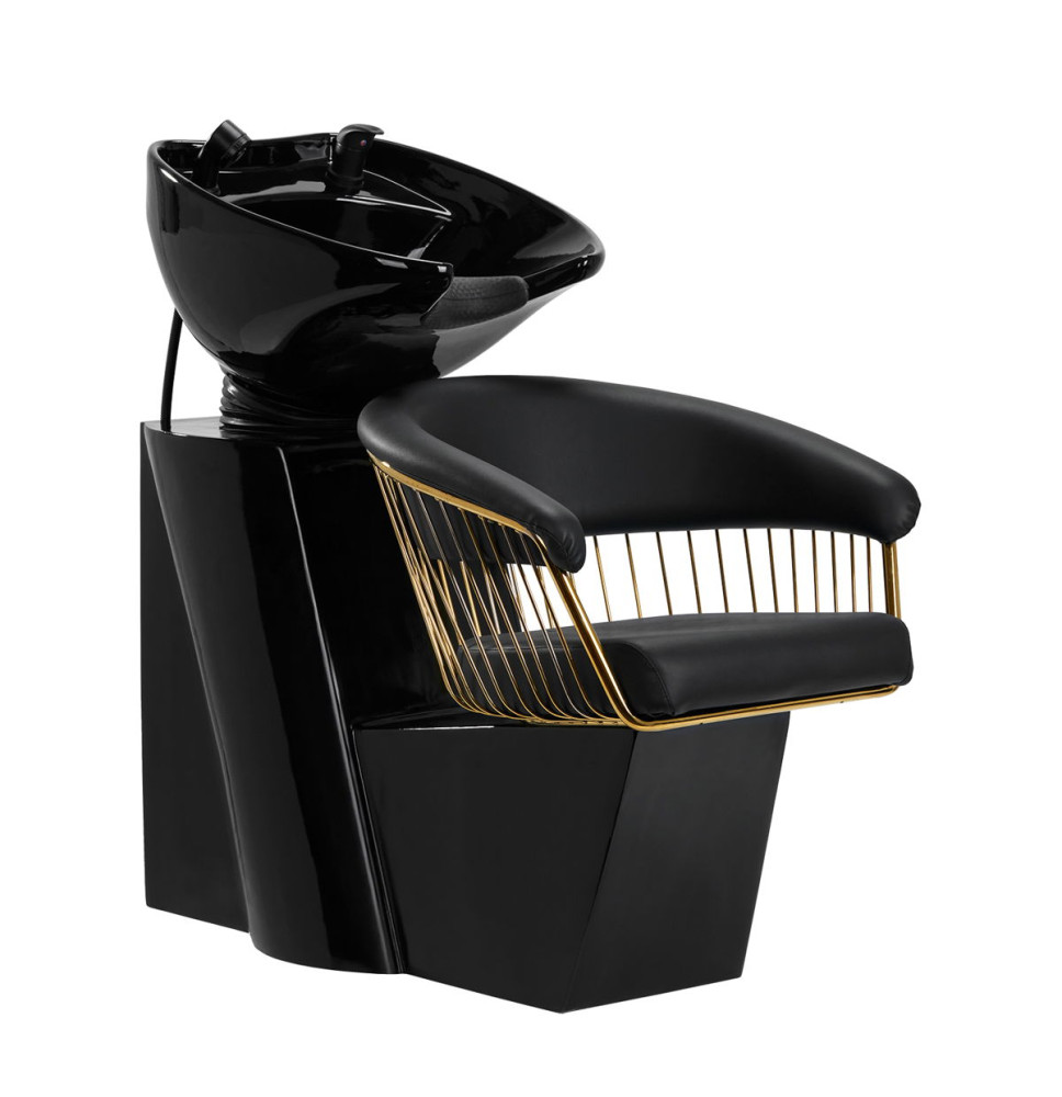 Kadernícka umývacia jednotka Gabbiano Lille-M zlato čierna