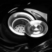 Kadernícka umývacia jednotka Gabbiano Lille-M zlato čierna