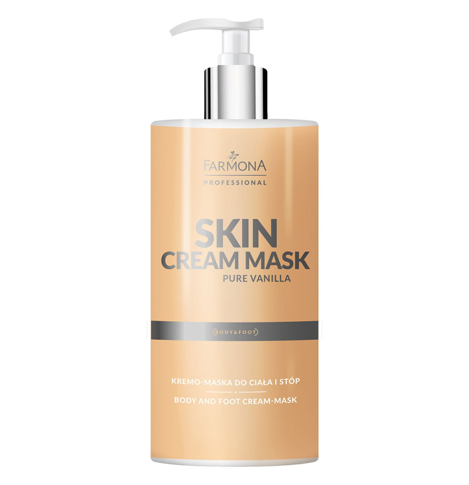 FARMONA SKIN CREAM MASK PURE VANILLA Cream - maska na telo a chodidlá 500 ml