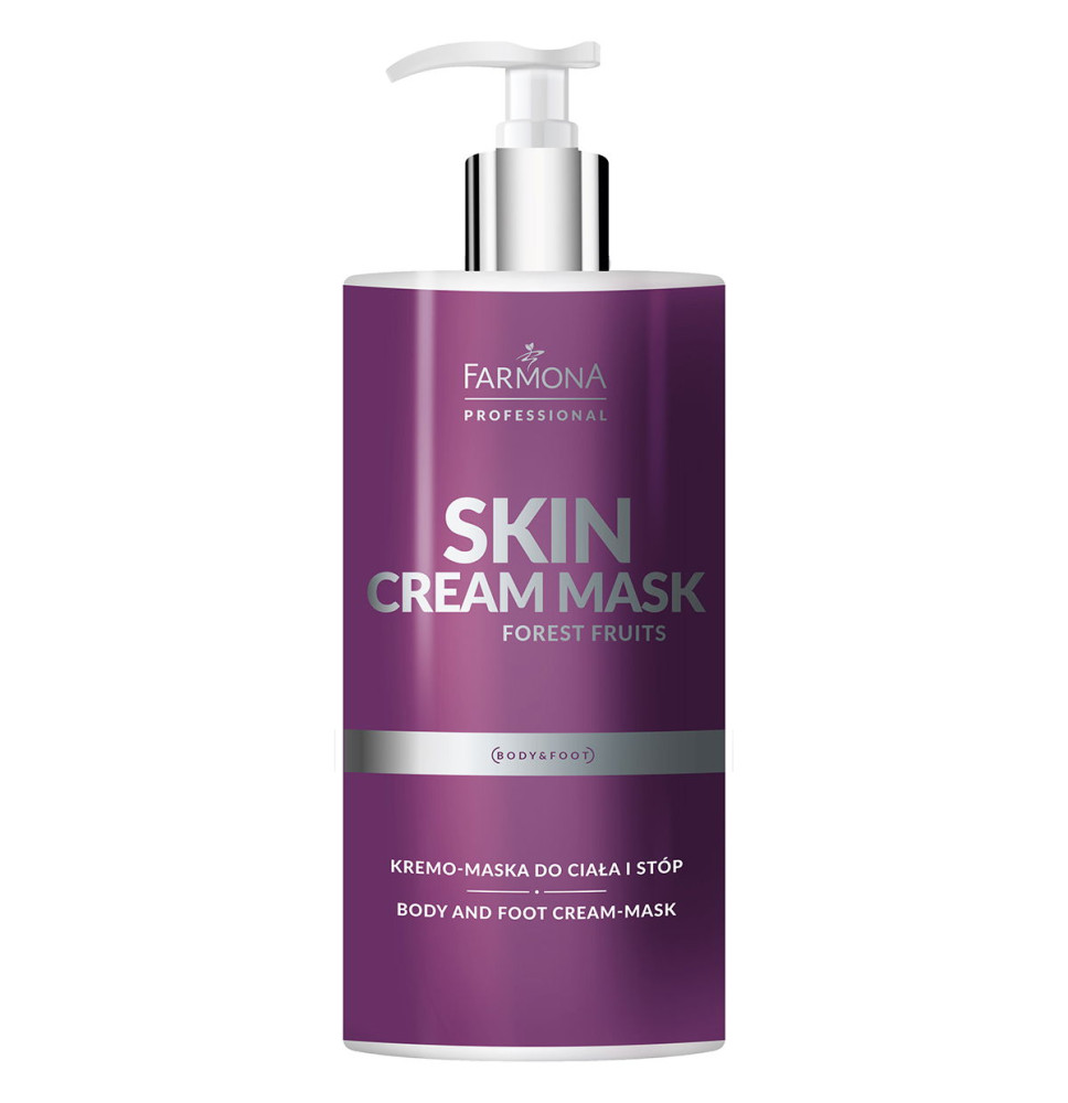 FARMONA SKIN CREAM MASK LESNÉ OVOCIE Krémová maska na telo a chodidlá 500 ml