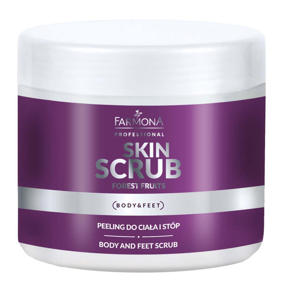 FARMONA SKIN SCRUB LESNÉ OVOCIE Peeling na telo a chodidlá 500 g