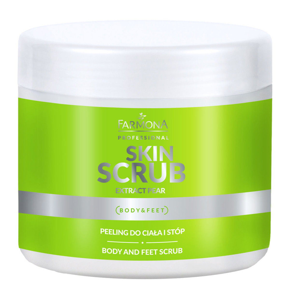 FARMONA SKIN SCRUB EXTRACT HRUŠKA Peeling na telo a chodidlá 500 g