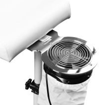 Pohlcovač prachu na pedikúru azzurro f18a chróm