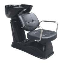 Čierna kadernícka umývacia jednotka Gabbiano Vigo