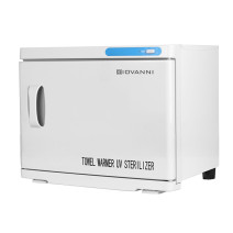 Ohrievač uterákov s uv-c 23l sterilizátorom biely