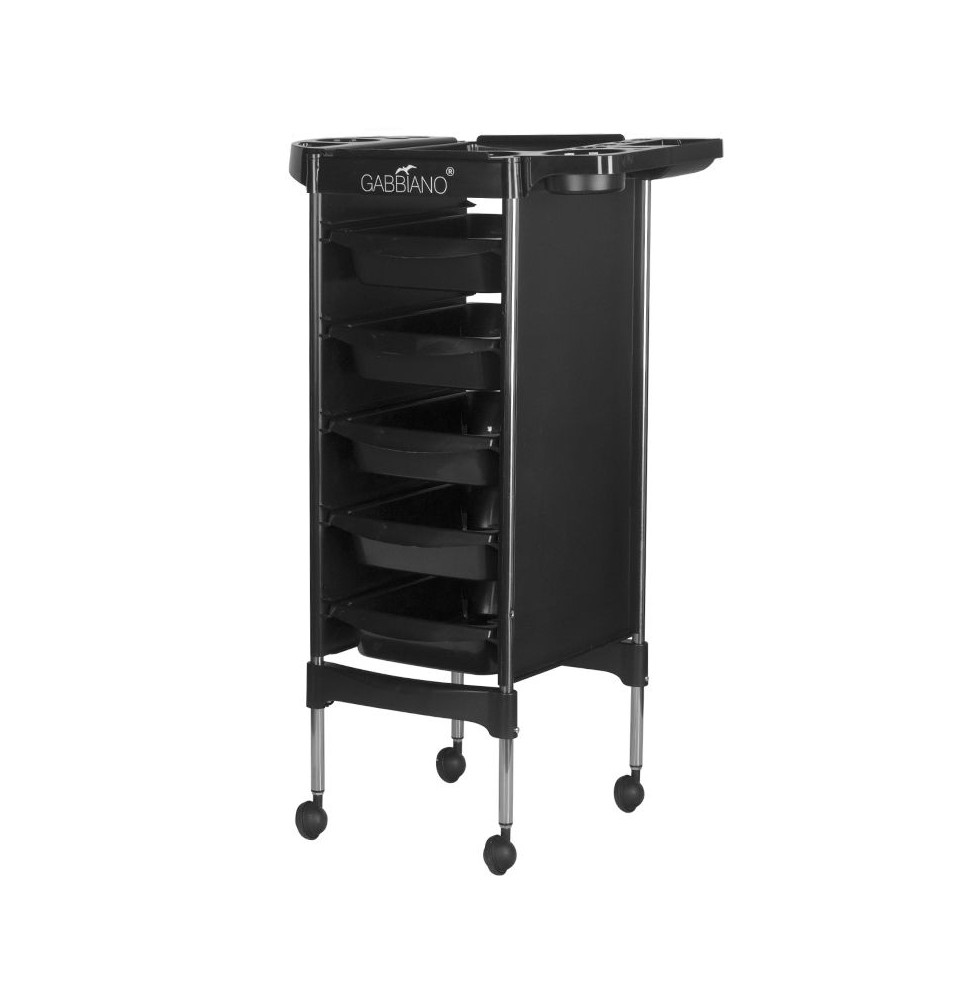 Kadernícky vozík Gabbiano fx11-5 čierny