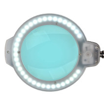 Moonlight 8013/6" čierna LED lampa s lupou so statívom