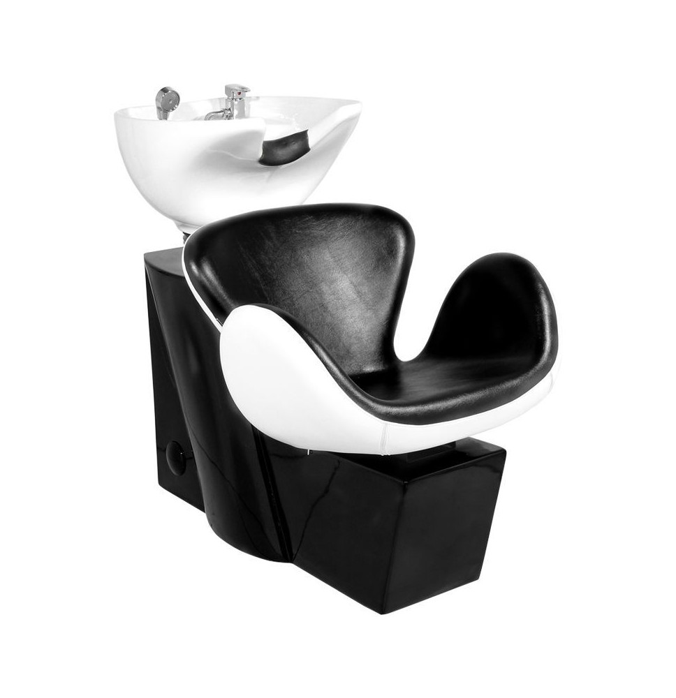 Čiernobiela jednotka na umývanie vlasov Gabbiano Amsterdam