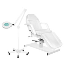 Súprava kresla 210 + led lampa s lupou s5