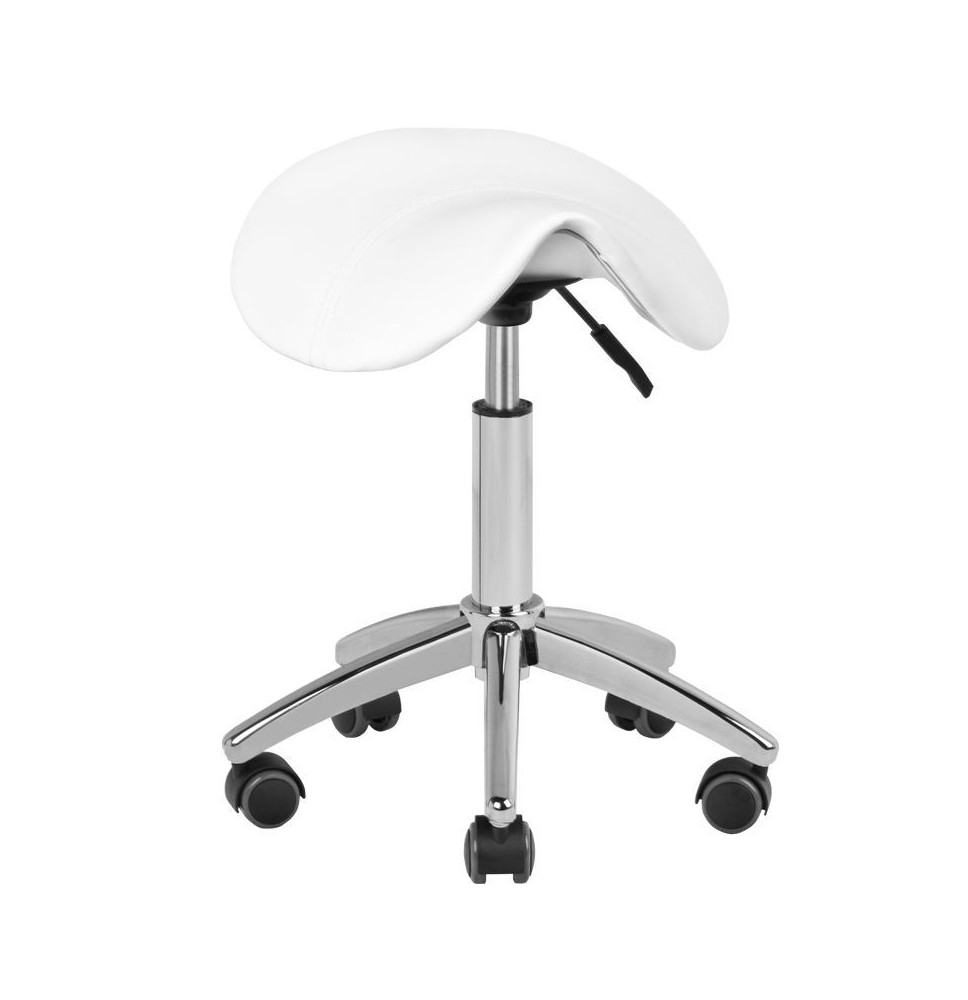 Kozmetická taburetka AM-302 biela