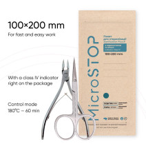 Microstop Sterilizačné-kraftové sáčky ECO 100x200mm