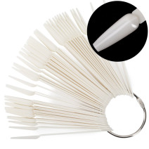 Vzorkovník naturálny na koliesku tipy Balerina 50ks