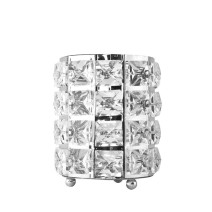 Luxusný stojan na štetce a príslušenstvo strieborný 03