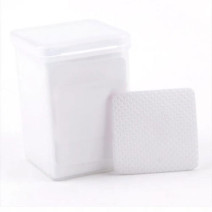 Bezprašné perforované vatové tampóny na nechty 5x5 cm, 200 ks