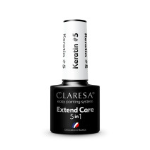 Gél lak CLARESA Extend Care 5v1 KERATIN 5 5ML