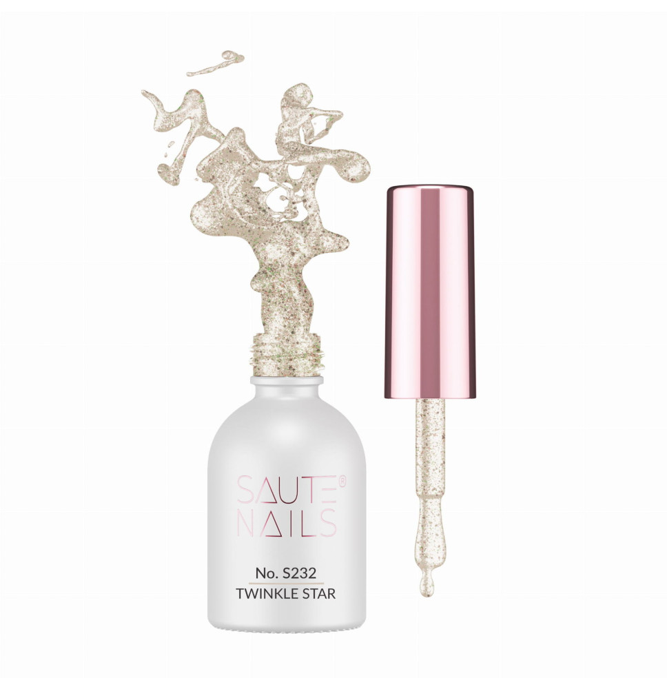 Gél lak na nechty Saute Nails S232 Twinkle Star 8ml