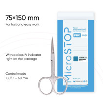 Microstop Sterilizačné-kraftové sáčky Prozori 75x150mm