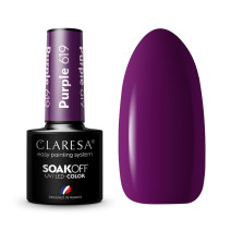 Gél lak CLARESA Purple 619 5ml