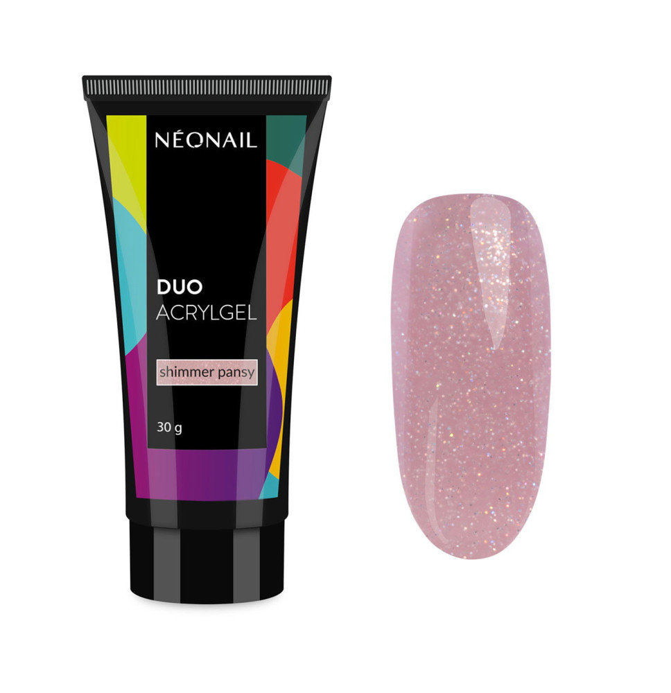 NeoNail Duo Akrylgél Shimmer Pansy 30g