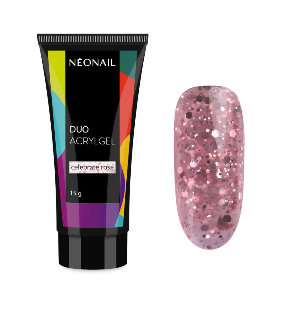 NeoNail Duo Akrylgél Celebrate Rose 15g