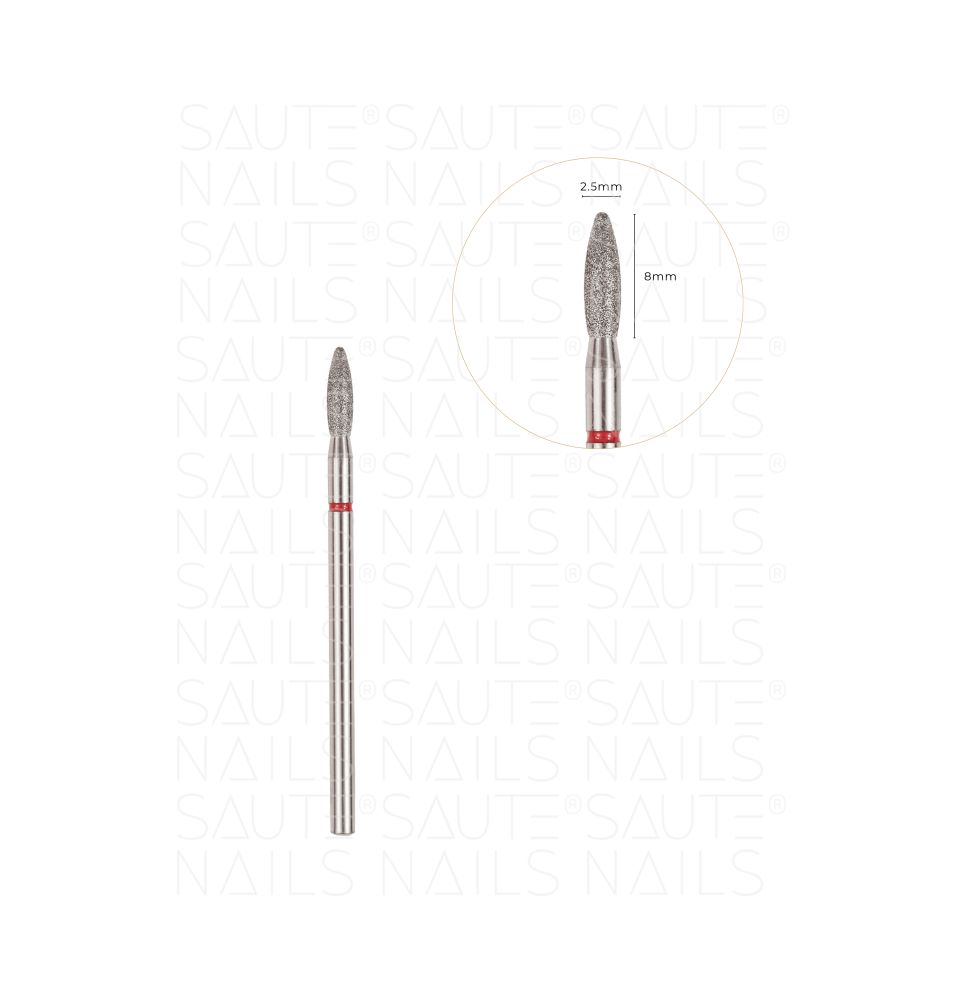 Saute Nails brúsny nadstavec plameň 03 F