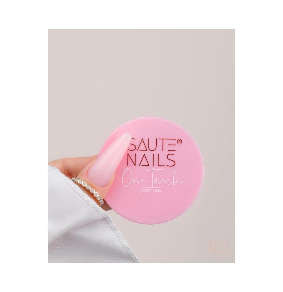 Saute Nails gél na nechty One Touch Light Pink 30g
