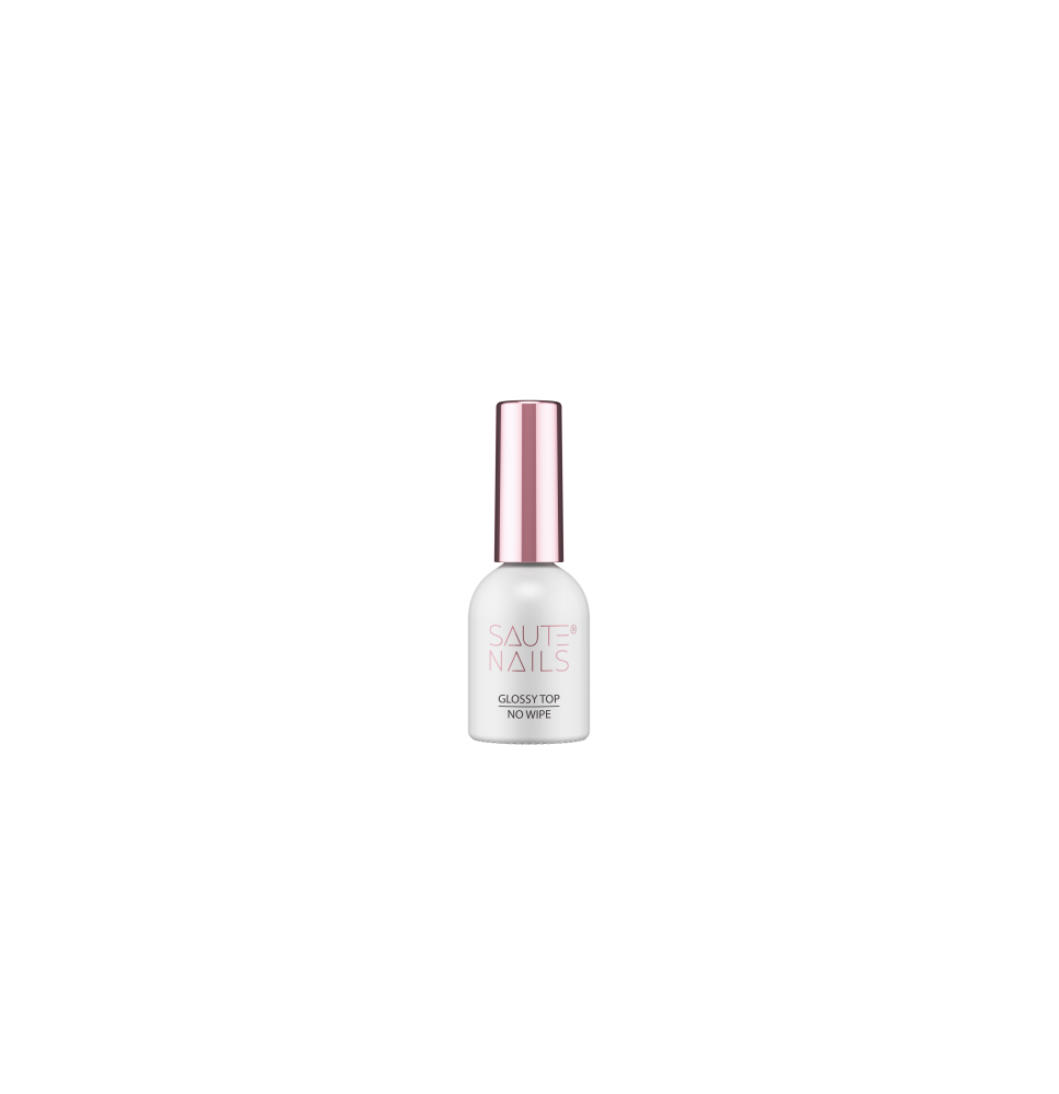 Saute Nails Glossy Top Coat No Wipe 8ml