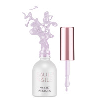 Gél lak na nechty Saute Nails S217 Pink Bling 8ml