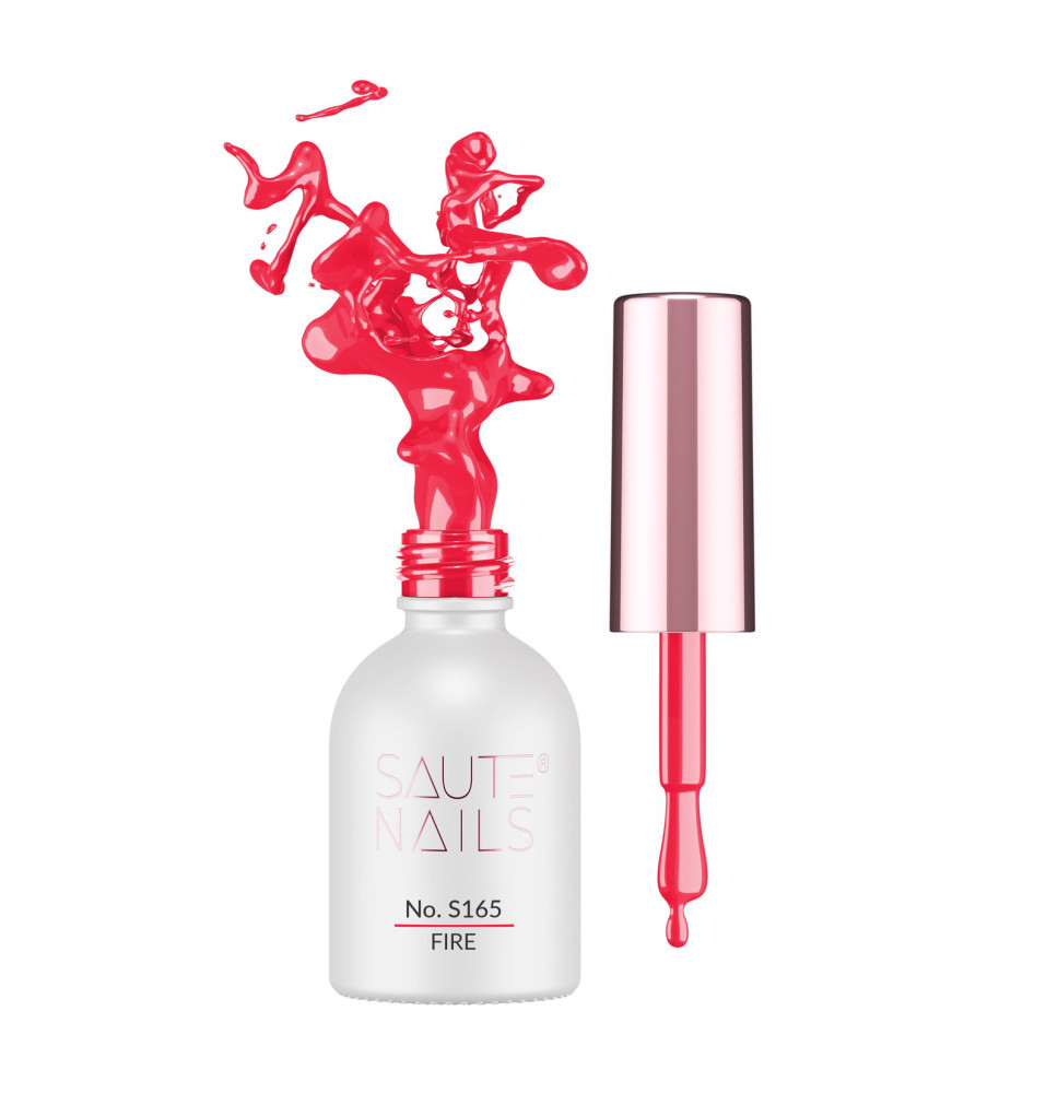 Gél lak na nechty Saute Nails S165 Fire 8ml