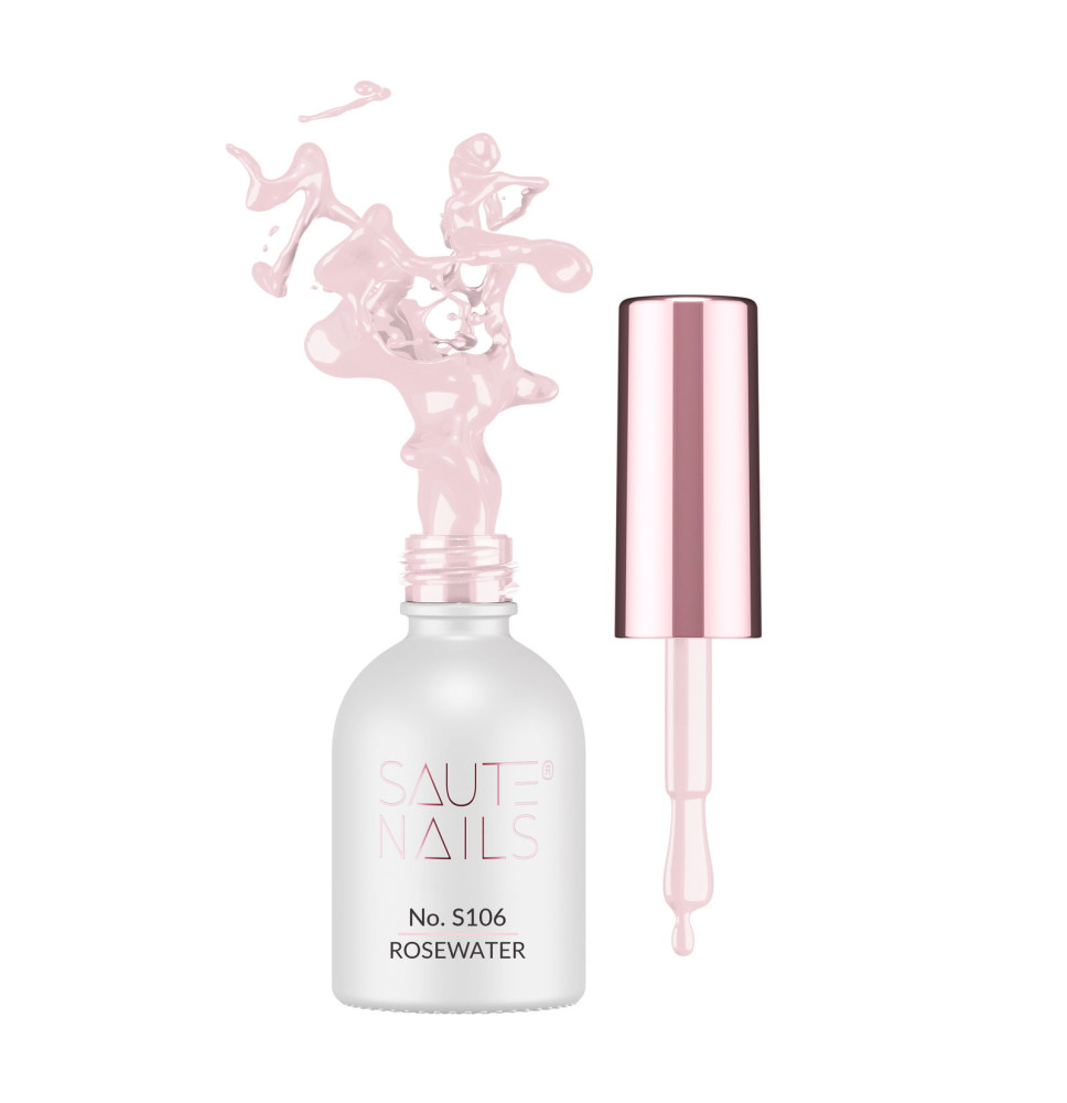 Gél lak na nechty Saute Nails S106 Rosewater 8ml