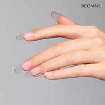 Neonail flexibilné nechtové špičky na predĺženie nechtov Invisible Flexi Tips 01 Clear Oval 300ks