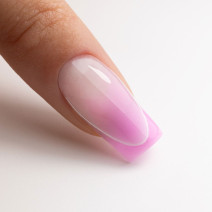 Gradientové francúzske nálepky na nechty French Ombre biele SD-1933