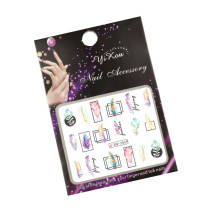 Vodonálepky s motívom pierok BN-2569