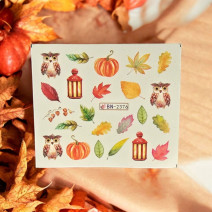 Vodonálepky na nechty jeseň BN-2376