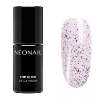 Neonail - Top Glow Silver Flakes 7,2 ml