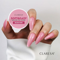 CLARESA STAVEBNÝ GÉL NA NECHTY SOFT&EASY BLUSH PINK 90G